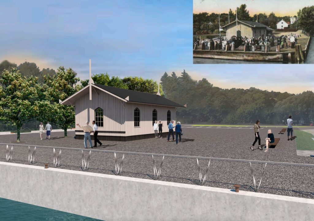 Juodkrantės uostas (L. Rėzos g. 1D) - Osta vai piestātne - vizualizācija