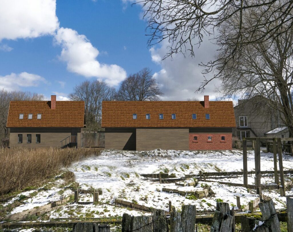 Kultūros centras (Mokyklos g. 1) - Kultūros centras - vizualizacija