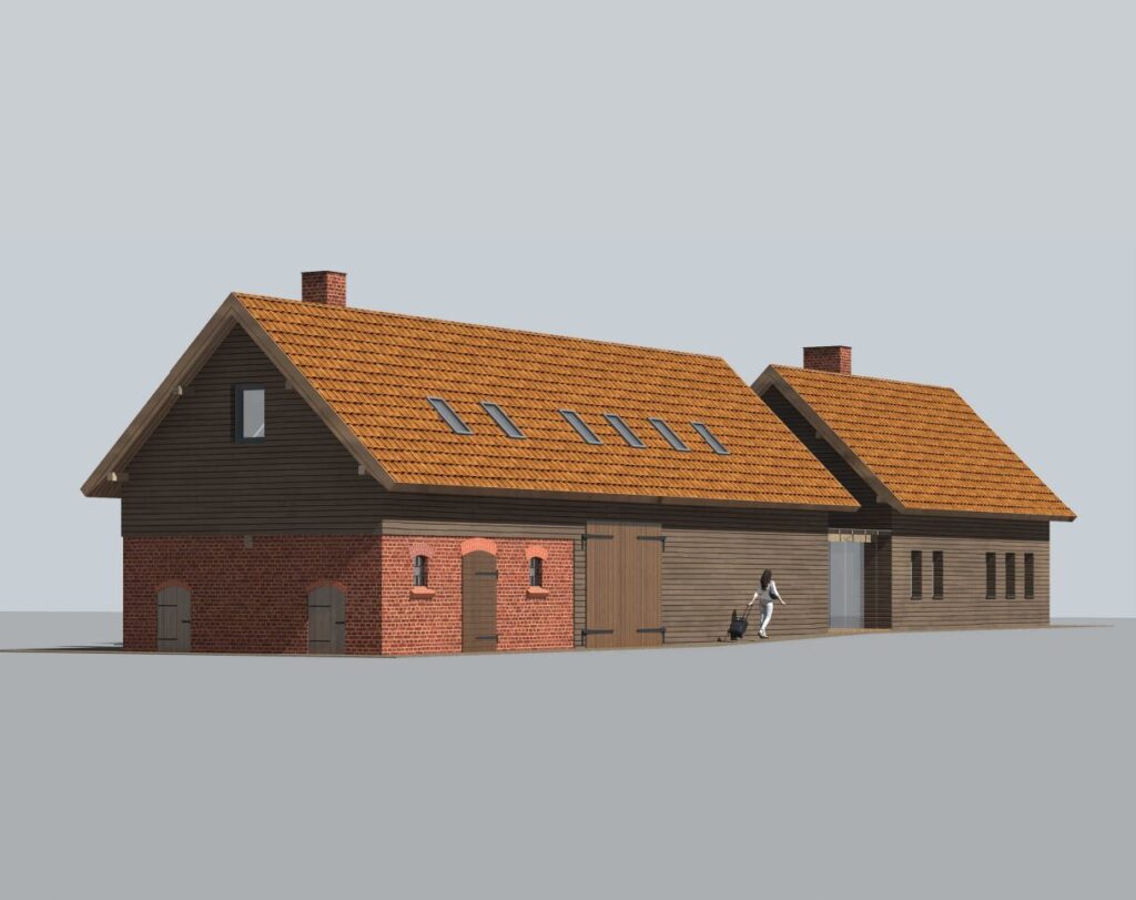 Kultūros centras (Mokyklos g. 1) - Kultūros centras - vizualizacija