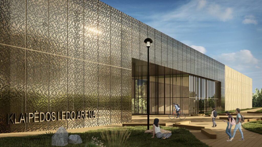 Klaipėdos Ledo arena (Paryžiaus Komunos g. 5) - Sports arena - visualization