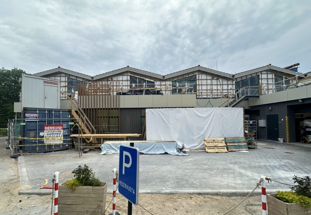 Naglių g. 29 (Naglių g. 29) - Shopping center - construction photos