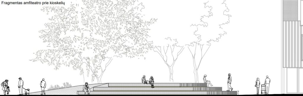 Parkas Naglių g. 18K (Naglių g. 18K) - Park - visualization