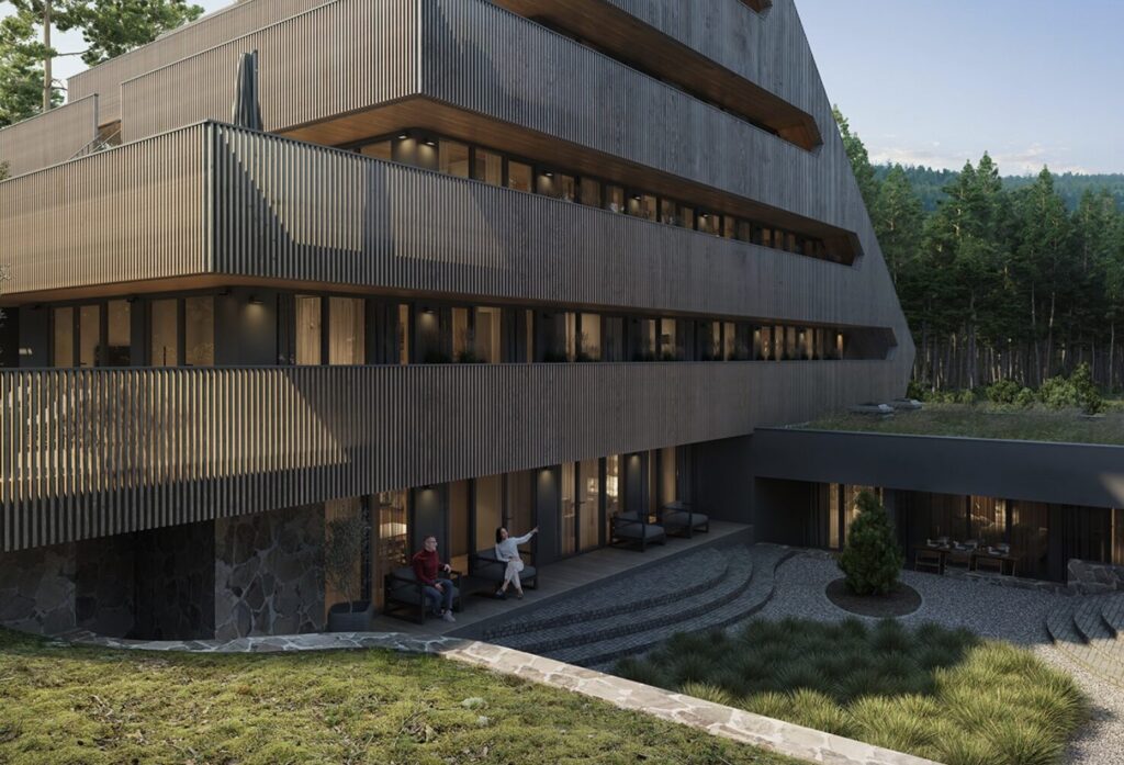 Pilkopė (Vilų g. 14) - Multi apartment - visualization