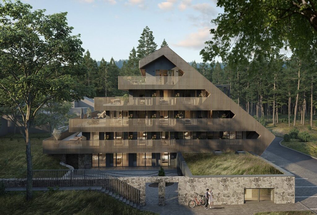 Pilkopė (Vilų g. 14) - Multi apartment - visualization