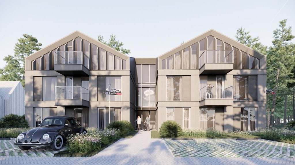 Vėtrungių g. 362 (Vėtrungių g. 362) - Multi apartment - visualization