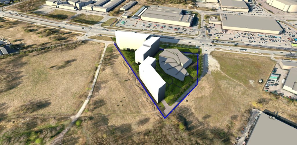 Rannamõisa tee 3 (Rannamõisa tee 3) - Multi apartment, Other commercial, Parking facility - visualization