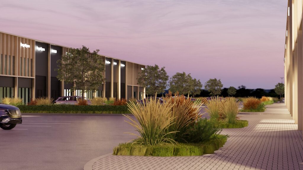 Vilniaus verslo parkas | Sedulų g. 6, 8 (Sedulų g. 6, 8) - Shopping center, Warehouse / Distribution center - visualization