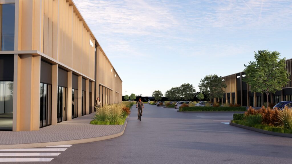 Vilniaus verslo parkas | Sedulų g. 6, 8 (Sedulų g. 6, 8) - Shopping center, Warehouse / Distribution center - visualization