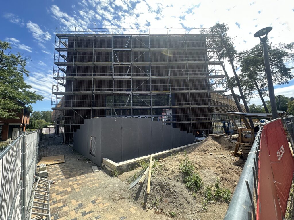 Agila | Kultūros ir turizmo informacijos centras (Taikos g. 4) - Cultural center - construction photos