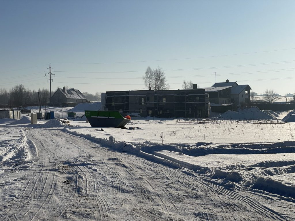 Antakalnio kalvos (Barsukynės g. 1, 1A, 1B, Batrionių g. 2, 3, 4, 5, 6, 7, 9, 10, 12, 14, 16, Sadūniškių g. 4, 6, 8, 8A, 8B, 8C) - Row housing - construction photos