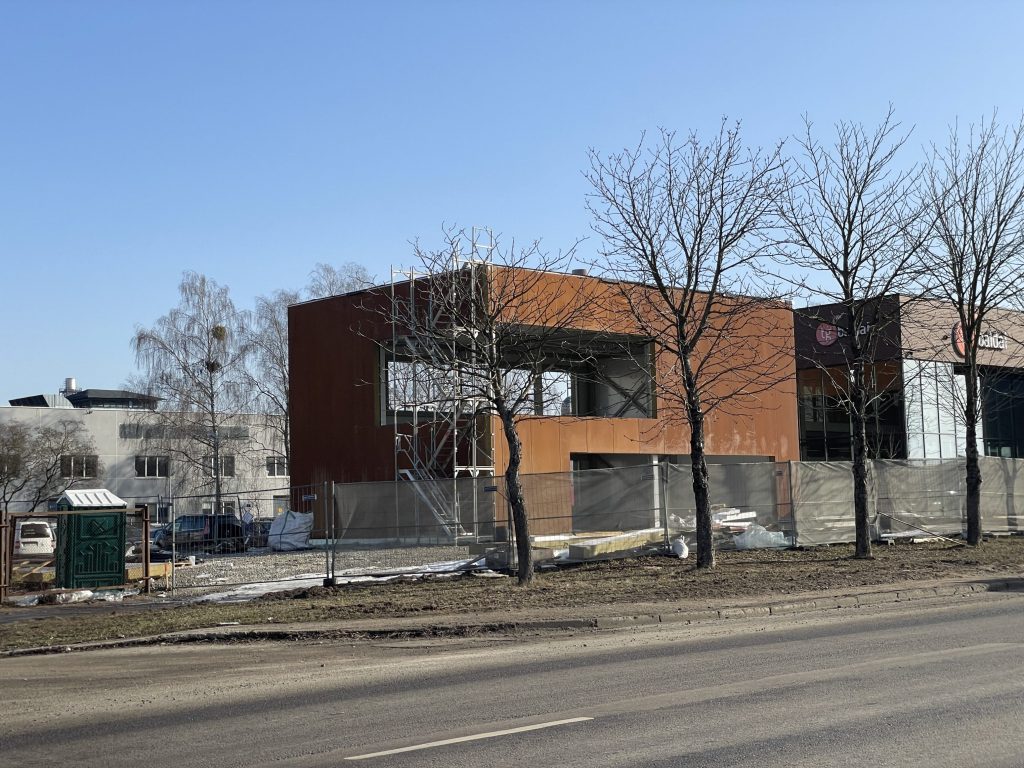 Chemijos g. 17 (Chemijos g. 17) - Biroju centrs - būvdarbu attēli