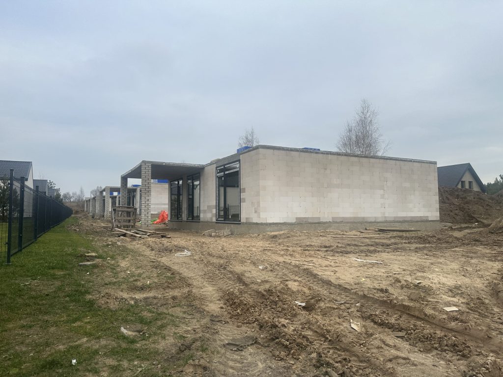 Daškūnų slėnis (Daškūnų g. 24, 24A, 24B, 24C, 24D, 24E, 26, 26A, 26B, 26C, 26D, 26E, 28, 28A, 28B, 28C, 28D, Nemėžėlės g. 5, 7, 9, 11, 13) - Private house community - construction photos