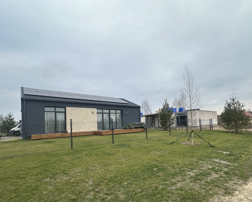 Daškūnų slėnis (Daškūnų g. 24, 24A, 24B, 24C, 24D, 24E, 26, 26A, 26B, 26C, 26D, 26E, 28, 28A, 28B, 28C, 28D, Nemėžėlės g. 5, 7, 9, 11, 13) - Private house community - construction photos