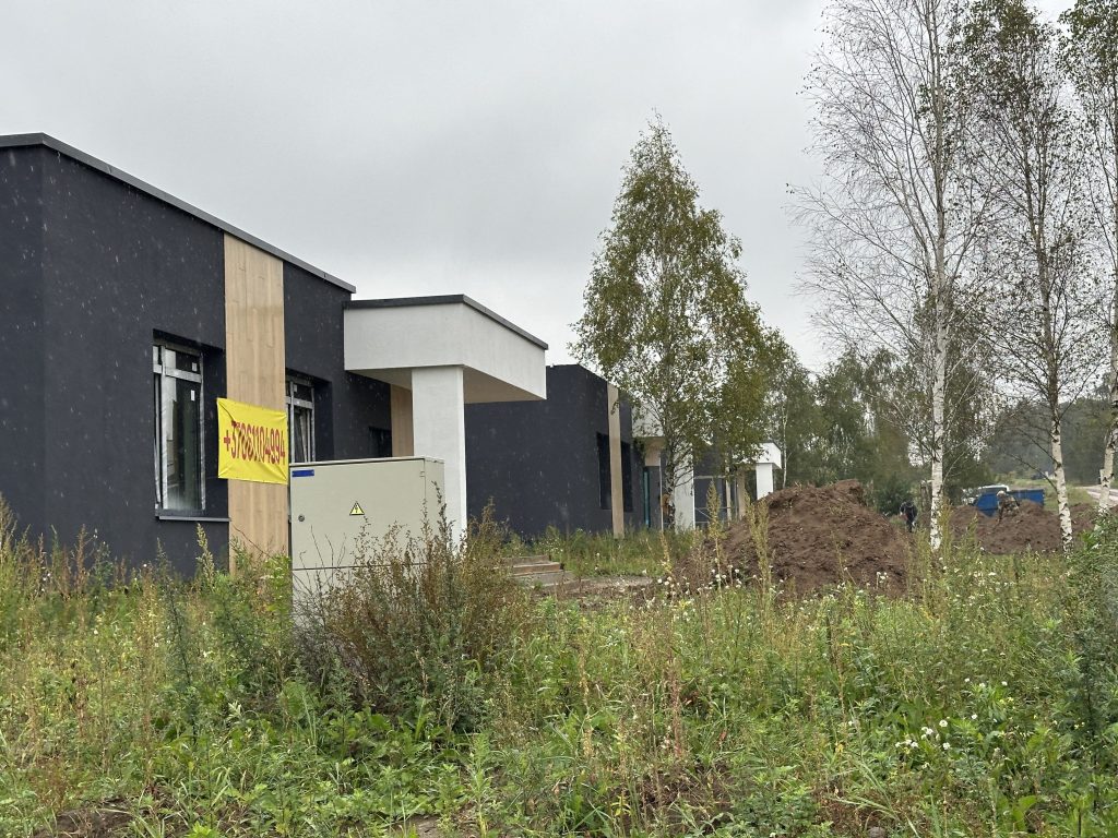 Daškūnų slėnis (Daškūnų g. 24, 24A, 24B, 24C, 24D, 24E, 26, 26A, 26B, 26C, 26D, 26E, 28, 28A, 28B, 28C, 28D, Nemėžėlės g. 5, 7, 9, 11, 13) - Private house community - construction photos