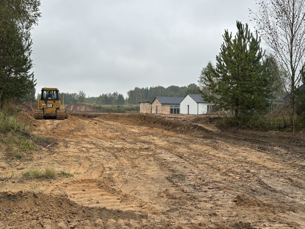 Daškūnų slėnis (Daškūnų g. 24, 24A, 24B, 24C, 24D, 24E, 26, 26A, 26B, 26C, 26D, 26E, 28, 28A, 28B, 28C, 28D, Nemėžėlės g. 5, 7, 9, 11, 13) - Private house community - construction photos