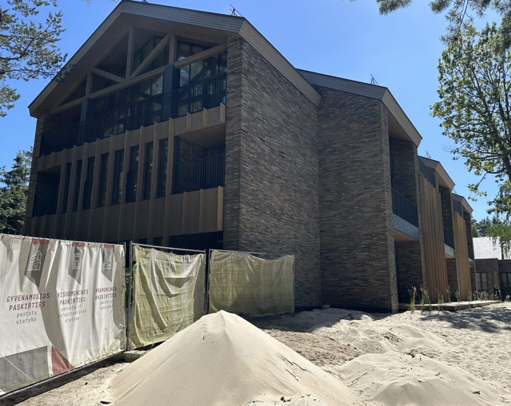 Auksinės Kopos (G. D. Kuverto g. 17, 17A, 17B, 17C, 17T) - Multi apartment, Resort - construction photos