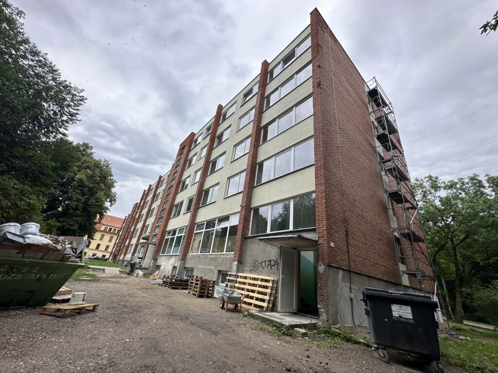 Mėnulio sodai (Jaunystės g. 4) - Multi apartment - construction photos
