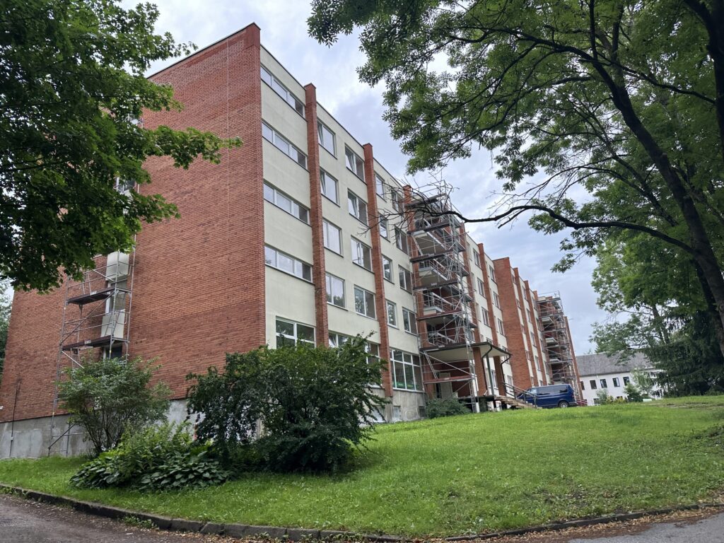 Mėnulio sodai (Jaunystės g. 4) - Multi apartment - construction photos