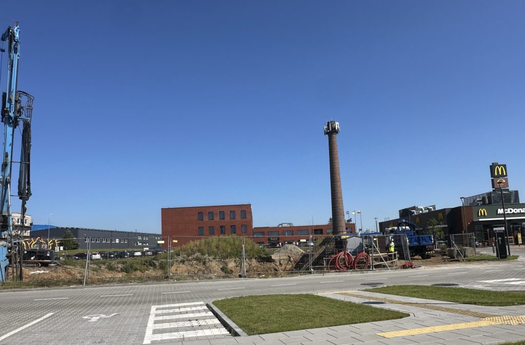 Liepų g. 83 (Liepų g. 83) - Administrative, Health center, Science institution - construction photos