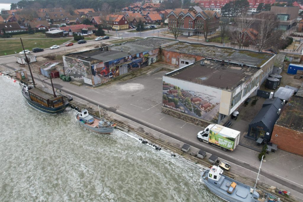 Marina Nida (Naglių g. 18) - Food services, Health center, Hotel, Shopping center - construction photos