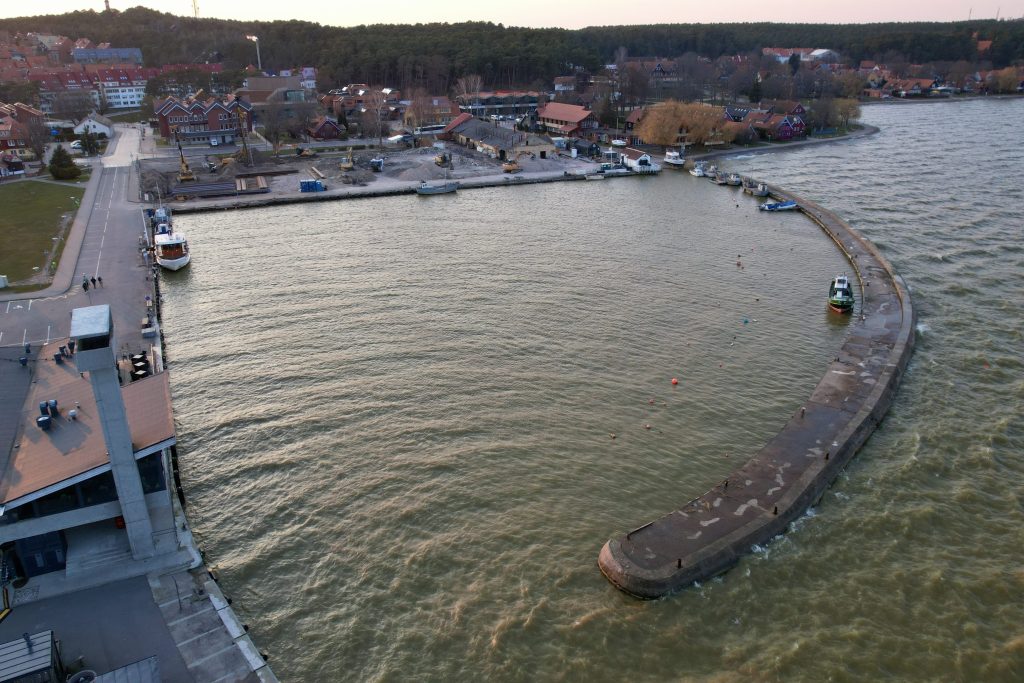 Marina Nida (Naglių g. 18) - Food services, Health center, Hotel, Shopping center - construction photos