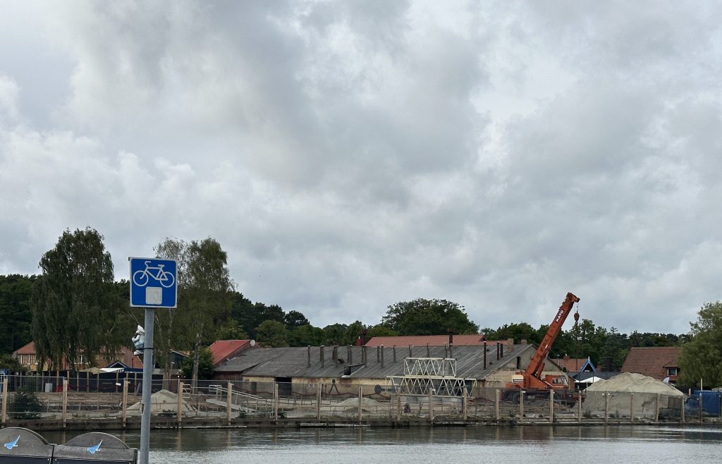 Marina Nida (Naglių g. 18) - Food services, Health center, Hotel, Shopping center - construction photos