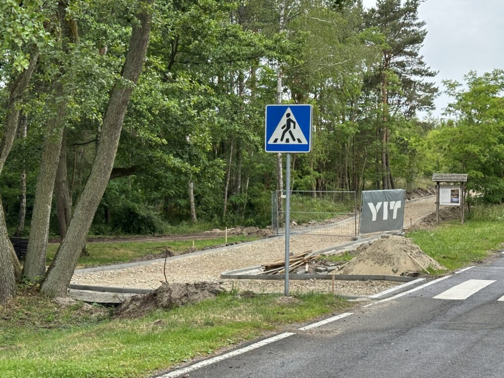 Pėsčiųjų, dviračių takas Smiltynė - Nida tarp 0-2 km ir 15-34 km (Nidos - Smiltynės pl.) - Bike path, Pedestrian path - construction photos