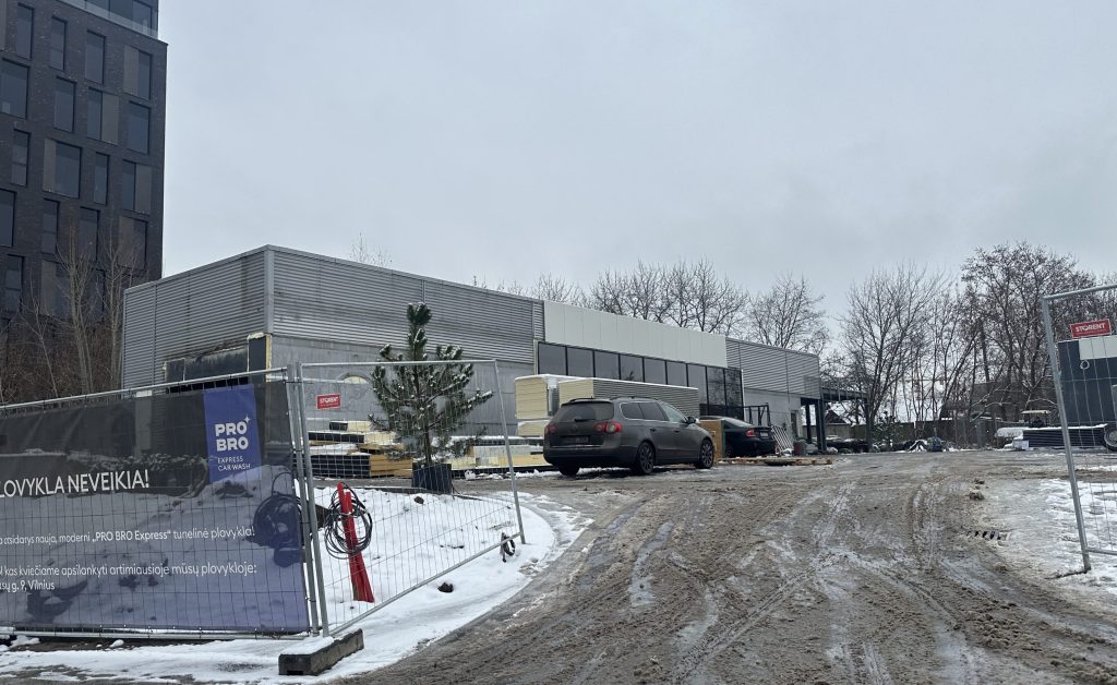 PRO BRO Kauno g. 26 (Kauno g. 26) - Automobilių plovykla - statybų nuotraukos