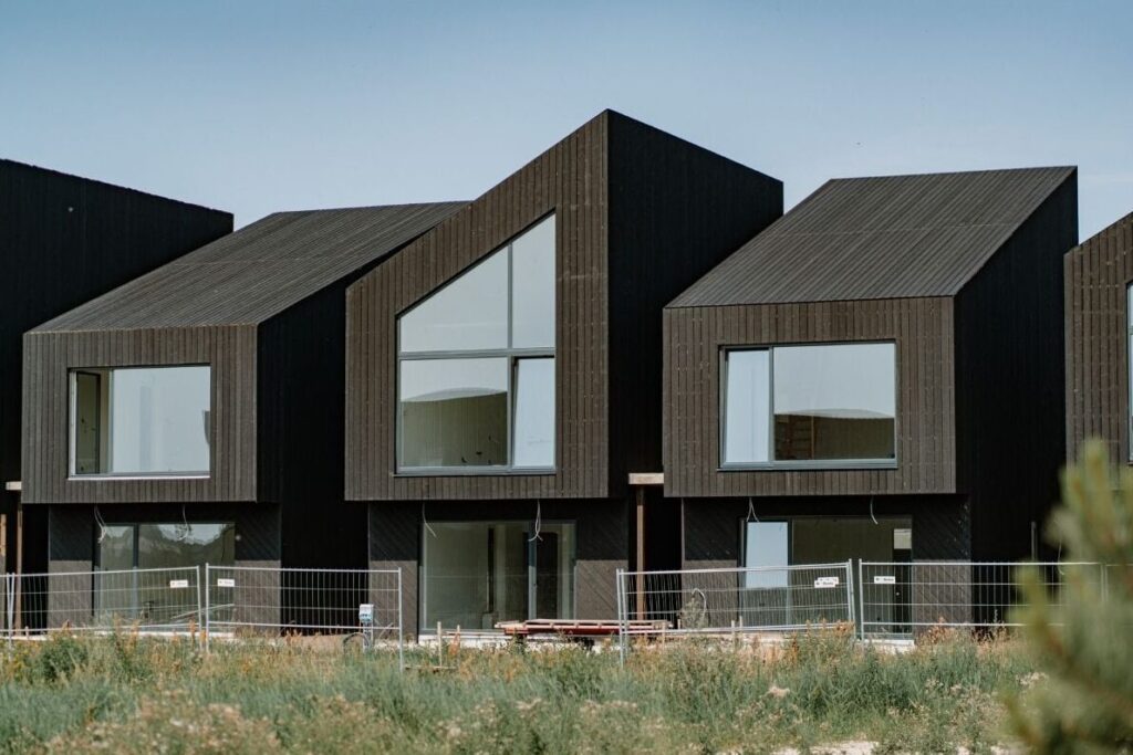 S22 (Nendrių g. 1, 1A, 1B, 1C, 1D, 1E, 1F, 5, 5A, 5B, 5C, 5D, 5E, 5F, 5G, 5H, 5K1-5K18) - Row housing - construction photos