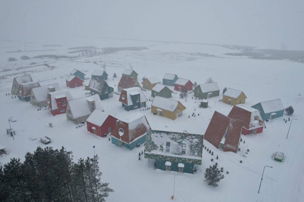 Vėjo miestelis | 1 etapas (Vėjavaikių g. 1, 3, 10, 12) - Private house community - construction photos