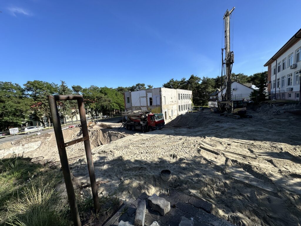 Palvės Apartamentai (Taikos g. 13) - Multi apartment - construction photos