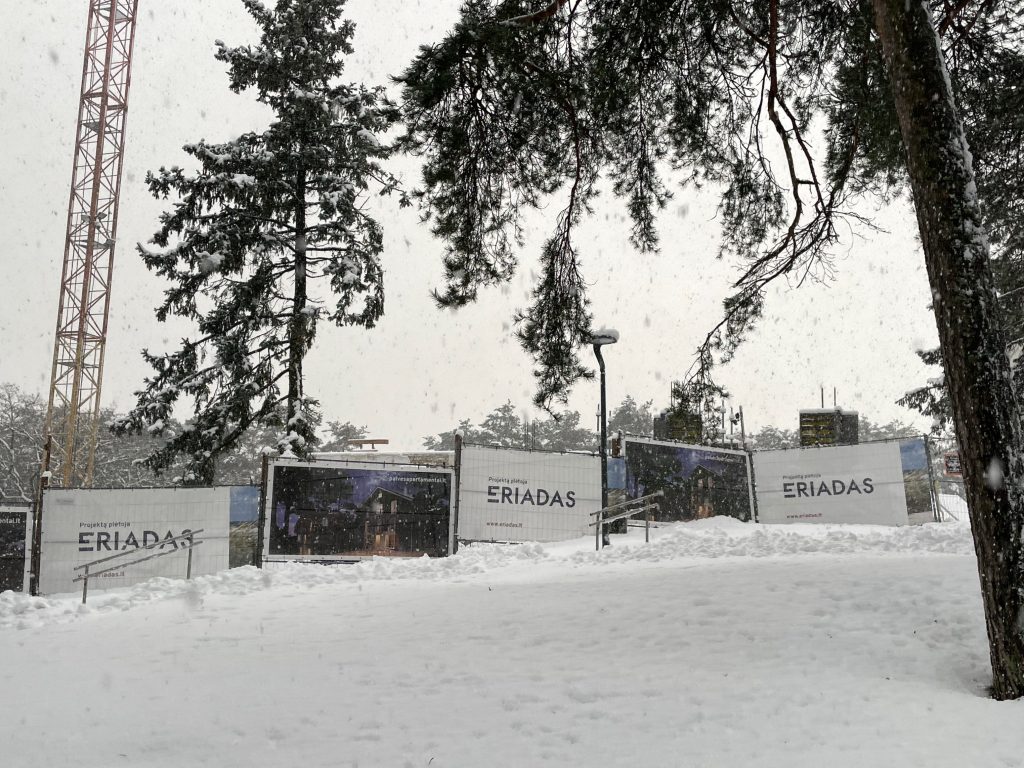 Palvės Apartamentai (Taikos g. 13) - Multi apartment - construction photos