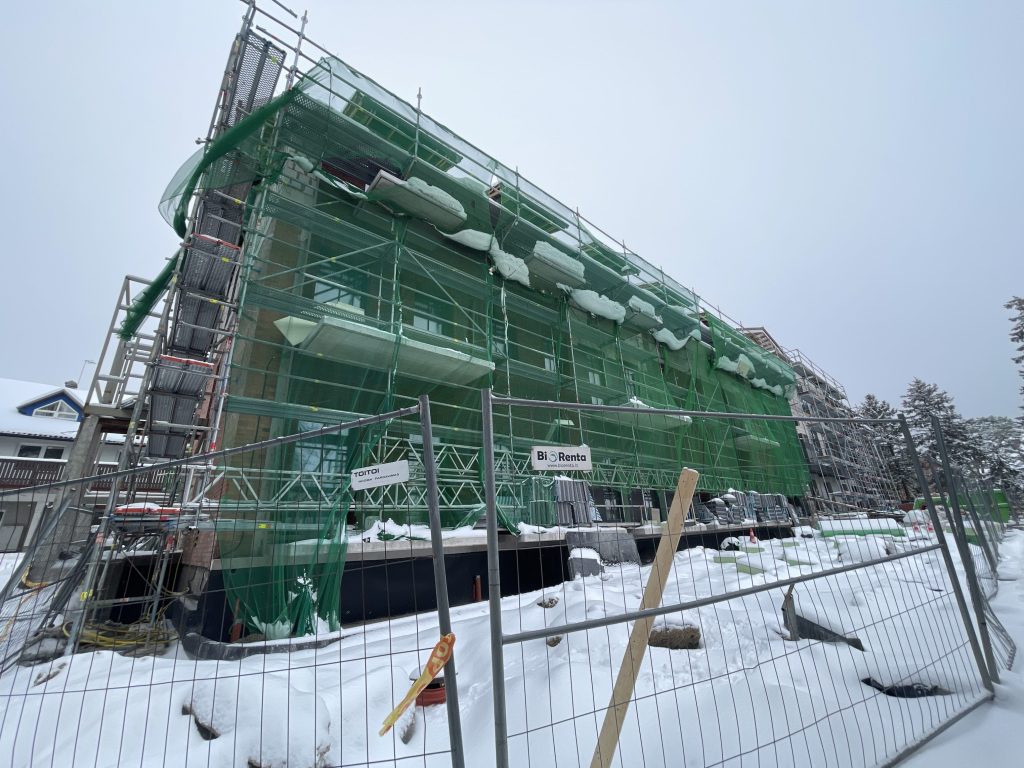 Palvės Apartamentai (Taikos g. 13) - Multi apartment - construction photos