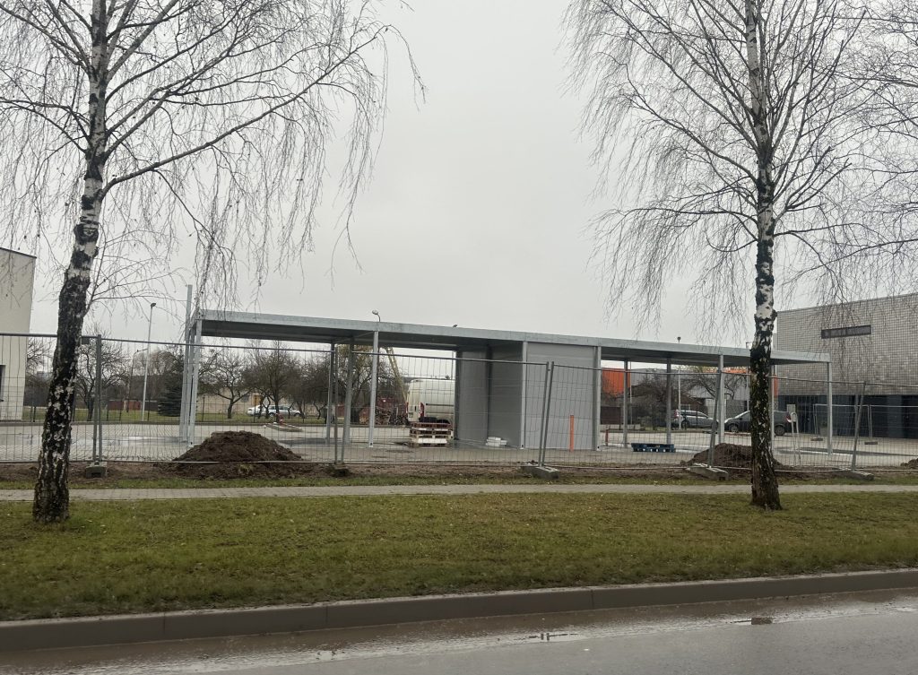 Technikos g. 3 (Technikos g. 3) - Automobilių plovykla - statybų nuotraukos