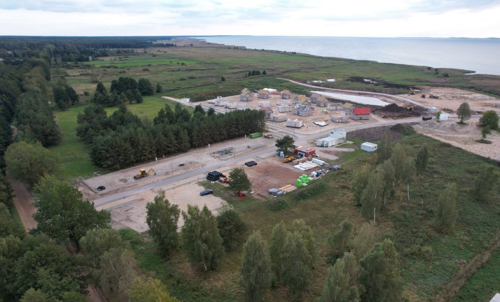 Vėjo miestelis | 1 etapas (Vėjavaikių g. 1, 3, 10, 12) - Private house community - construction photos