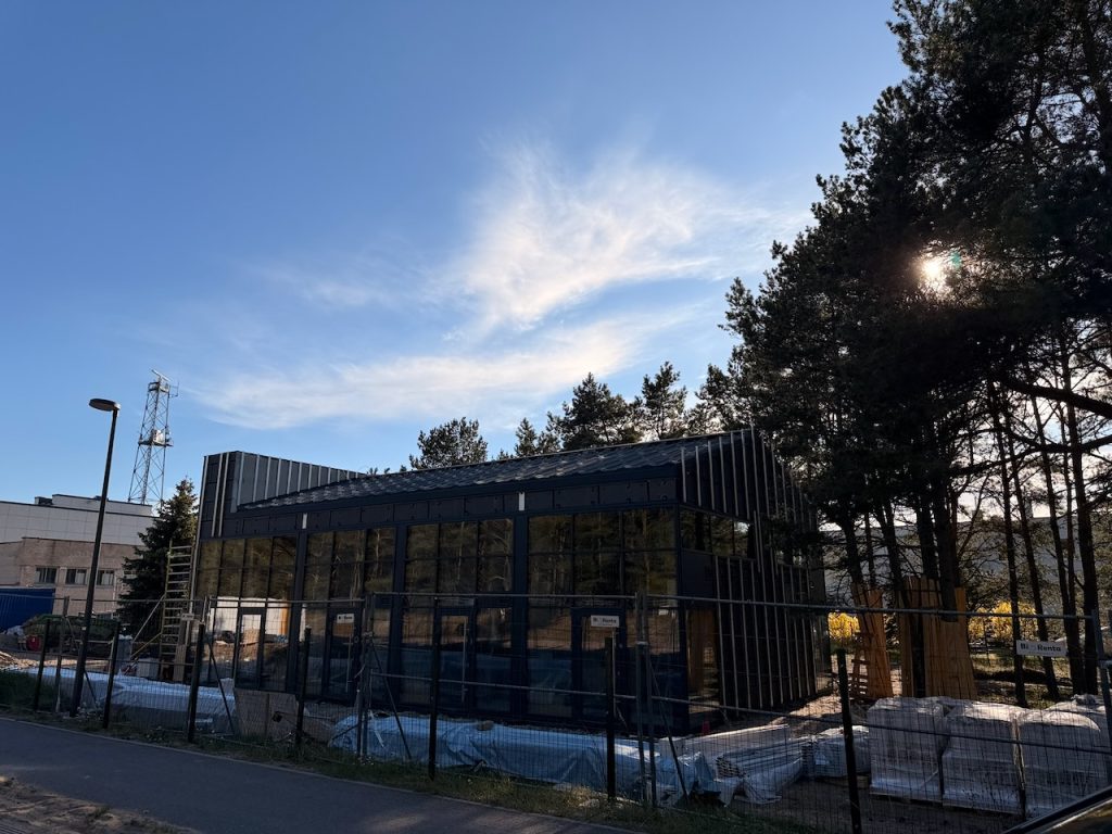 Vilnius Tech praktikų bazė korpusai 1 ir 2 (Žaliasis kel. 6) - Zinātnes centrs - būvdarbu attēli