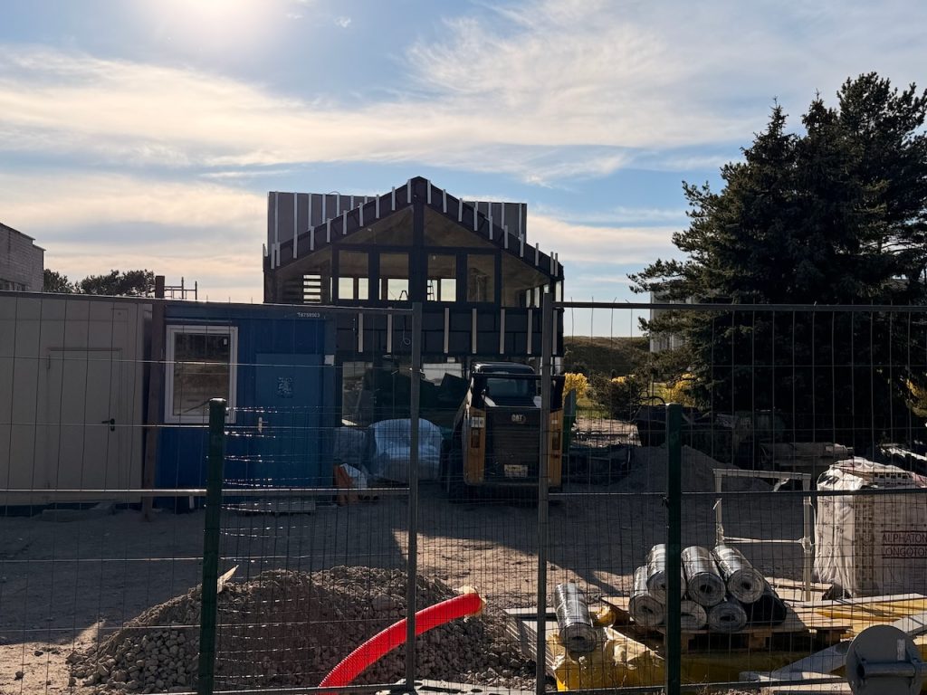 Vilnius Tech praktikų bazė korpusai 1 ir 2 (Žaliasis kel. 6) - Zinātnes centrs - būvdarbu attēli