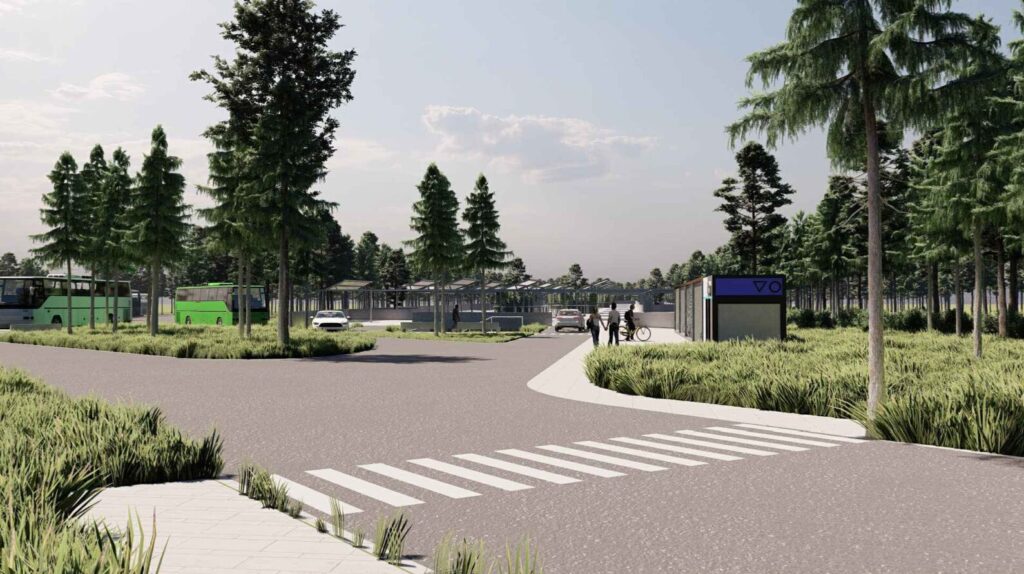 E. A. Jonušo gatvės atnaujinimas 1 ir 3 etapai (E. A. Jonušo g.) - Iela - vizualizācija