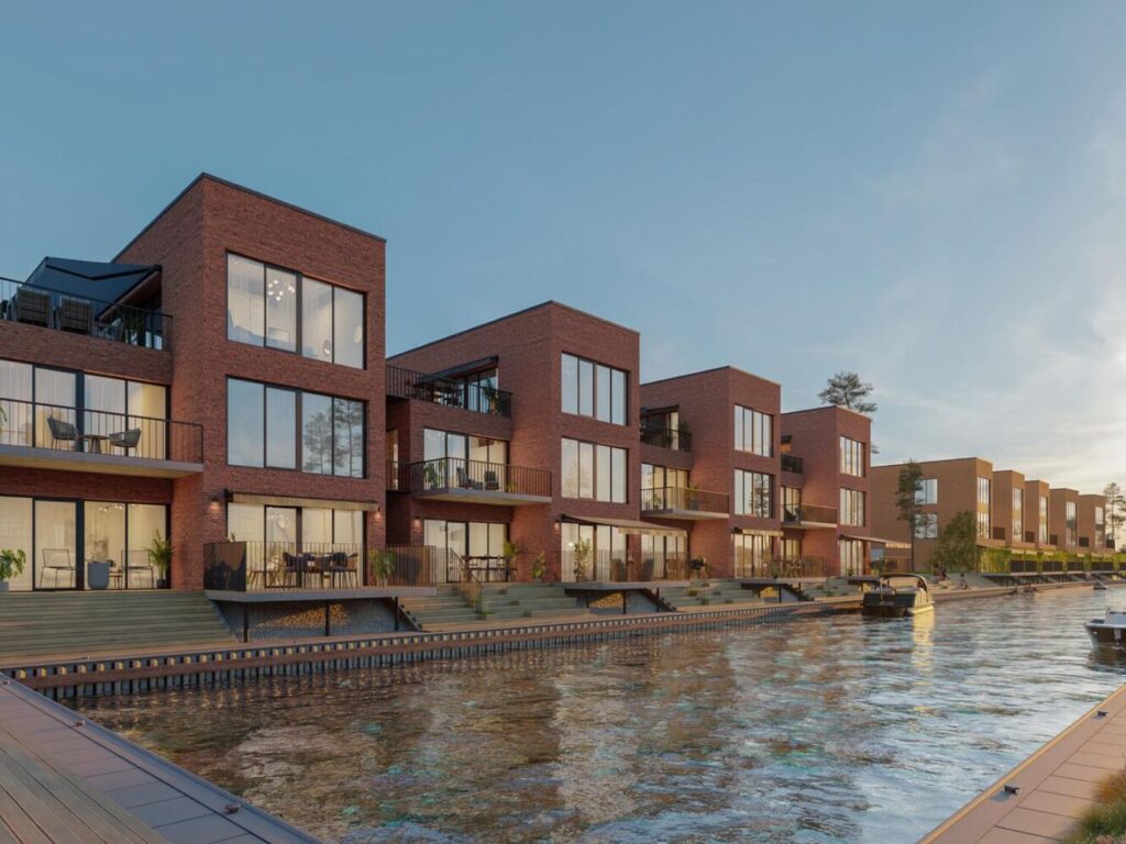 Svencele Dunes | 3C1 etapas (Marių g. 34, 36, 38, 40) - Row housing - visualization