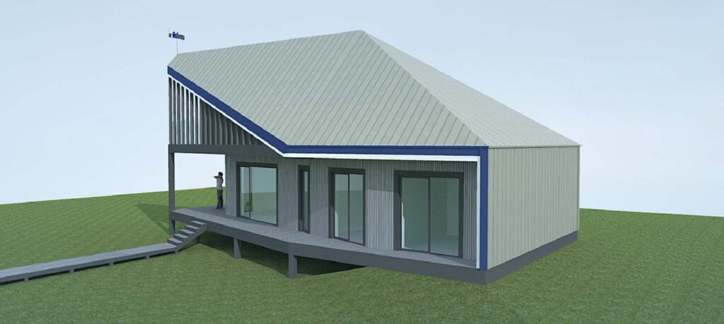 Svencelės g. 27 (Svencelės g. 27) - Private house community, Resort - visualization