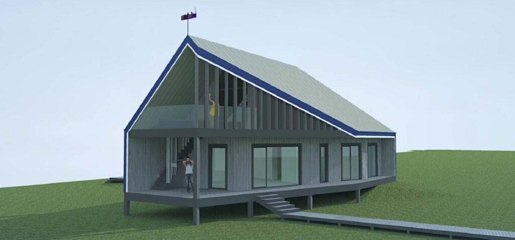 Svencelės g. 27 (Svencelės g. 27) - Private house community, Resort - visualization