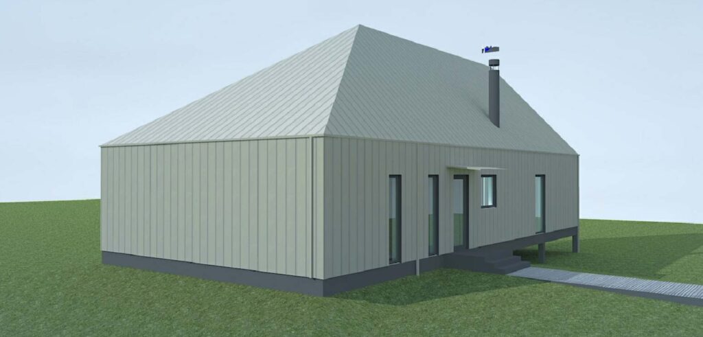 Svencelės g. 27 (Svencelės g. 27) - Private house community, Resort - visualization