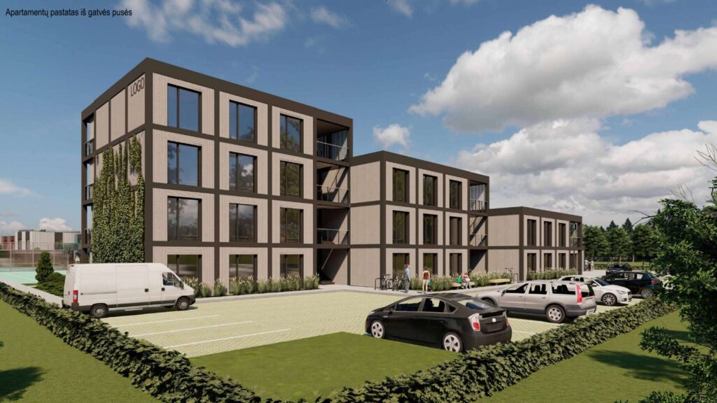 Svencelės g. 61 (Svencelės g. 61) - Multi apartment, Private house community, Row housing - visualization