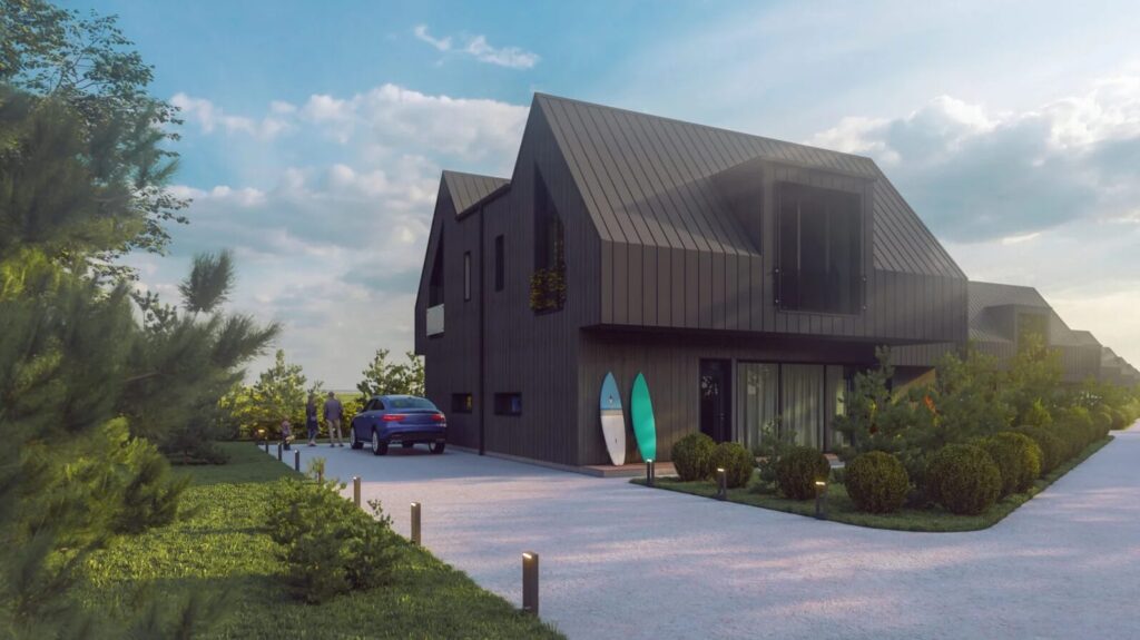 Svencelės marios (Svencelės g. 41A) - Row housing - visualization