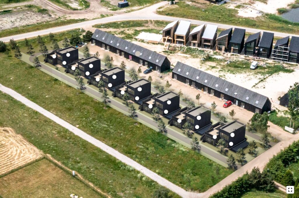 Svencelės salos | Nendrių kvartalas (Svencelės g. 22A, Nendrių g. 7, 7A, 7B, 7C, 7D, 7E, 7F) - Row housing - visualization