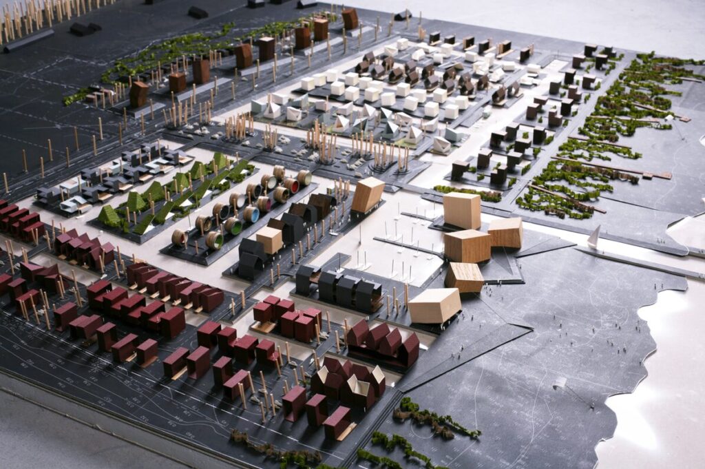 Svencelės salos | Nidos sala (Nidos g. 1, 2, 3, 4, 5, 6, 7, 8, 9, 10, 11, 12, Vandenų g. 4, 6) - Private house community - visualization