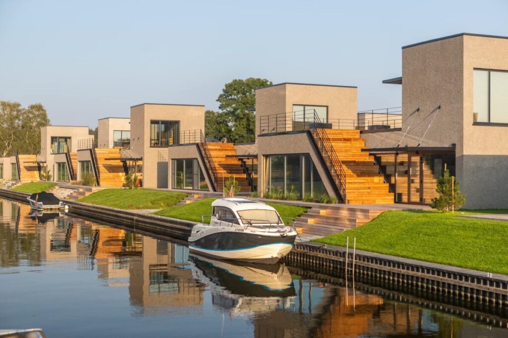 Svencelės salos | Pervalkos sala (Pervalkos g. 1, 2, 3, 4, 5, 6, 7, 8, 9, 10, 11, 12, 13, 14, 15, 16, Vandenų g. 12, 14) - Private house community - visualization