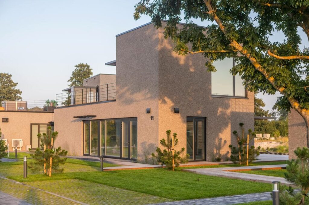 Svencelės salos | Pervalkos sala (Pervalkos g. 1, 2, 3, 4, 5, 6, 7, 8, 9, 10, 11, 12, 13, 14, 15, 16, Vandenų g. 12, 14) - Private house community - visualization