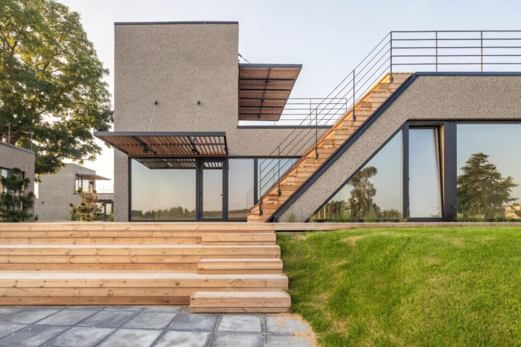 Svencelės salos | Pervalkos sala (Pervalkos g. 1, 2, 3, 4, 5, 6, 7, 8, 9, 10, 11, 12, 13, 14, 15, 16, Vandenų g. 12, 14) - Private house community - visualization