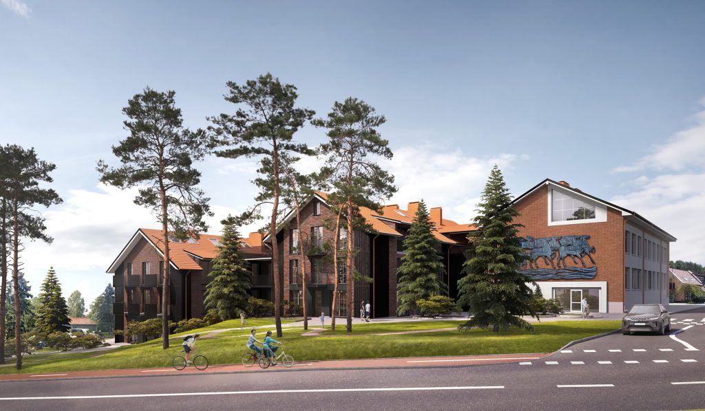 Palvės Apartamentai (Taikos g. 13) - Multi apartment - visualization